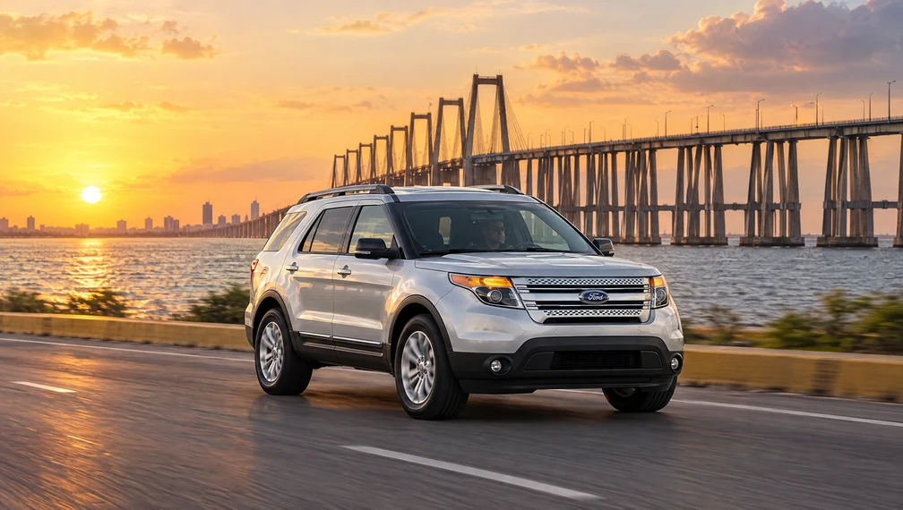 Ford Explorer, in an illustrative scene of Maracaibo